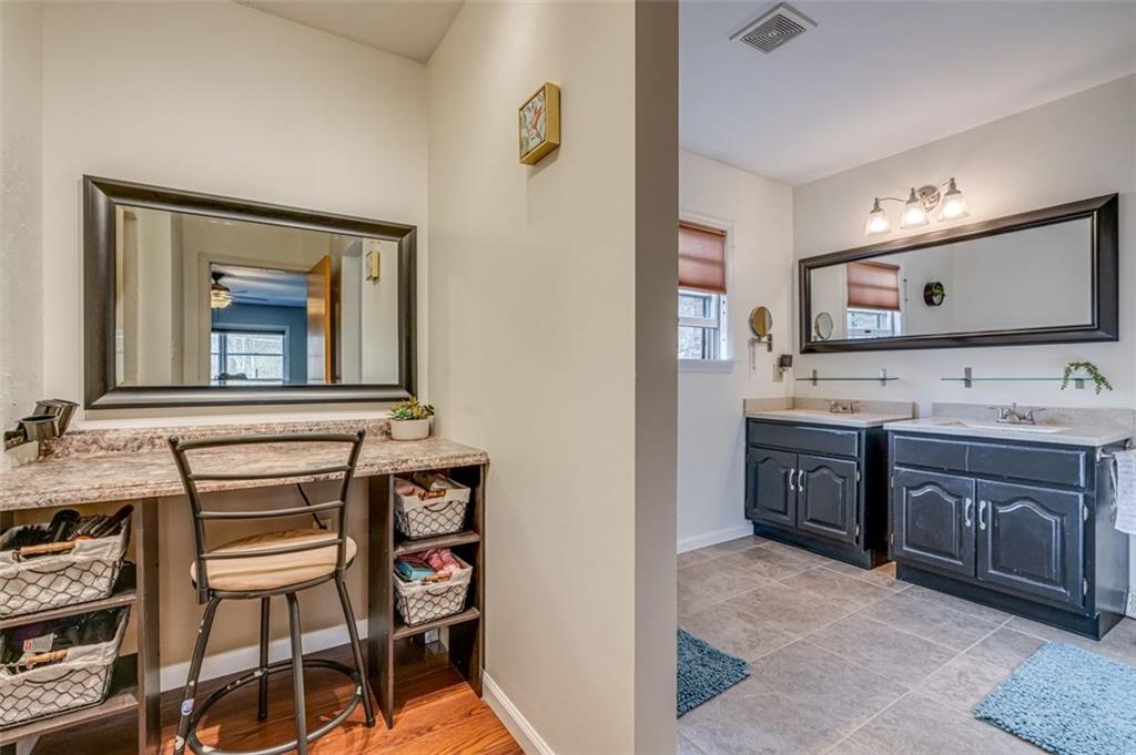 572 McMichael Road Pittsburgh, PA 15205 - Photo 14 of 25 Master suite also includes a separate beauty area, full bath with double vanities and spacious walk in closet!