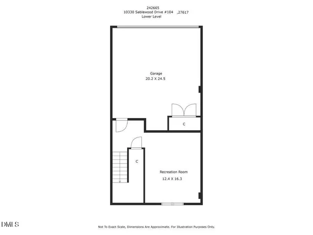 a front view of a building with street view and trees