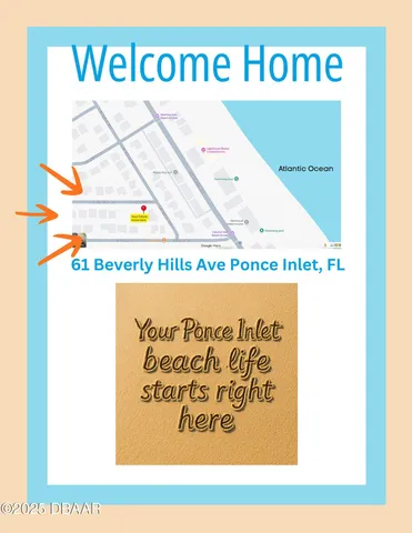 $389,000 | 61 Beverly Hills Avenue, Ponce Inlet, FL 32127