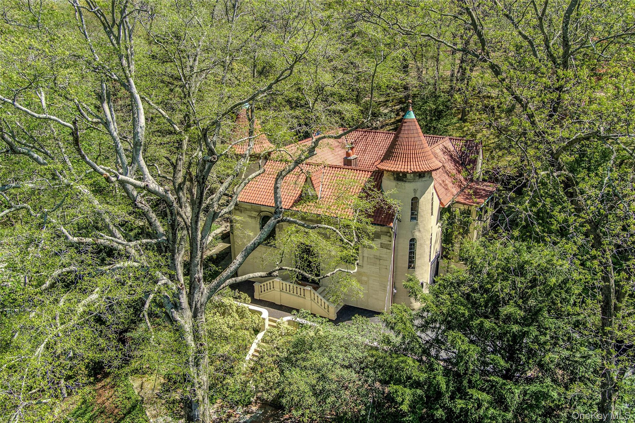 16 Lewis Road Irvington, NY 10533 - Photo 47 of 50 a aerial view of a house