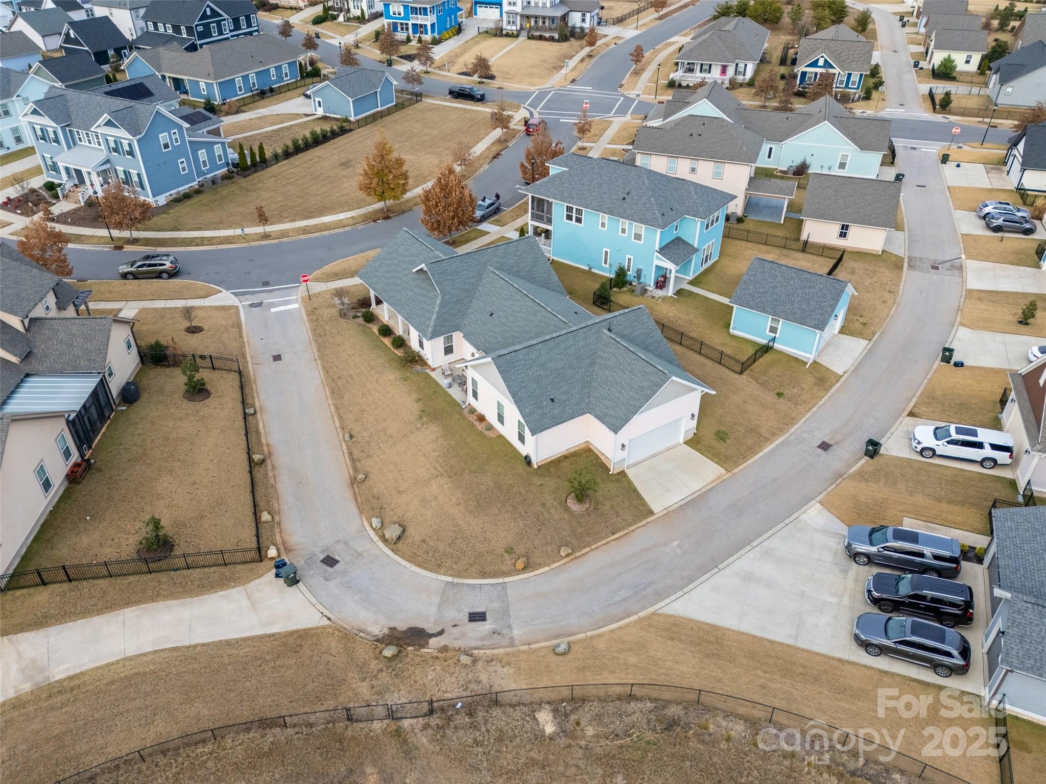 280 Auburn View Road Rock Hill, SC 29730 - Photo 36 of 48 an aerial view of a house with a swimming pool