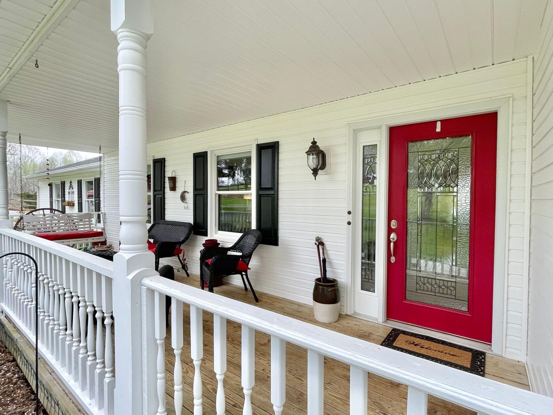 5064 Doe Run Road Rocky Mount, VA 24151 - Photo 15 of 143 Rocking chair front porch