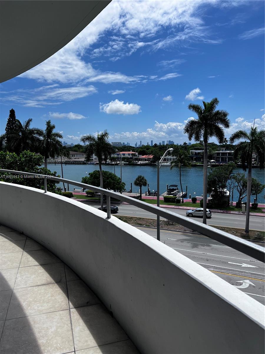 5161 Collins Avenue, Unit 505 Miami Beach, FL 33140 - Photo 12 of 31 a view of a terrace with skyline