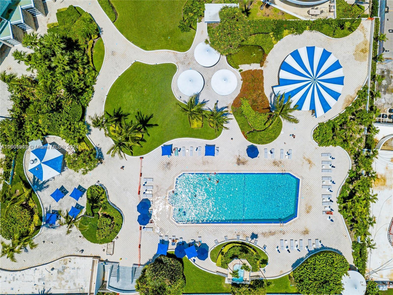 5161 Collins Avenue, Unit 505 Miami Beach, FL 33140 - Photo 5 of 31 an aerial view of a fireplace and a kitchen