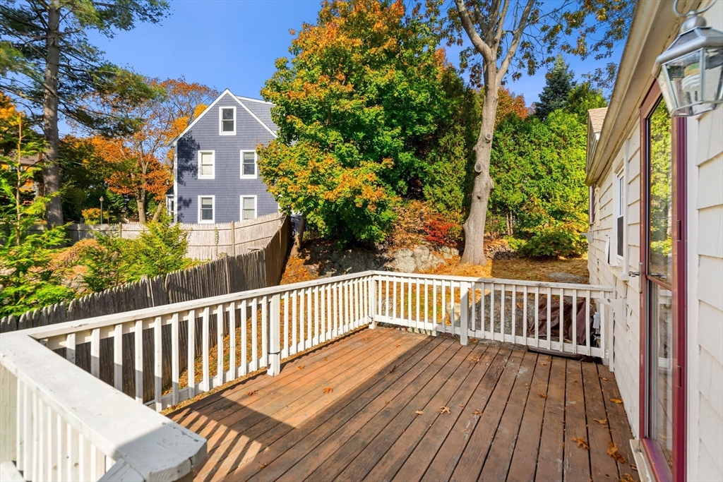 27 Columbia Road Marblehead, MA 01945 - Photo 11 of 30 a view of a wooden fence