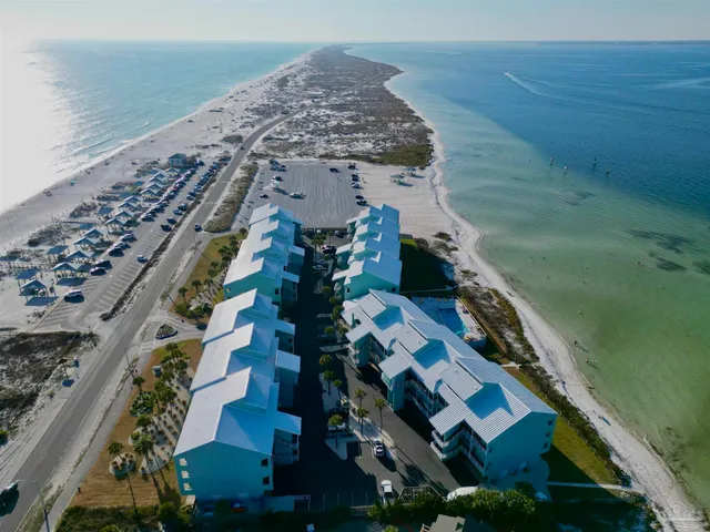 a view of a city and an ocean view