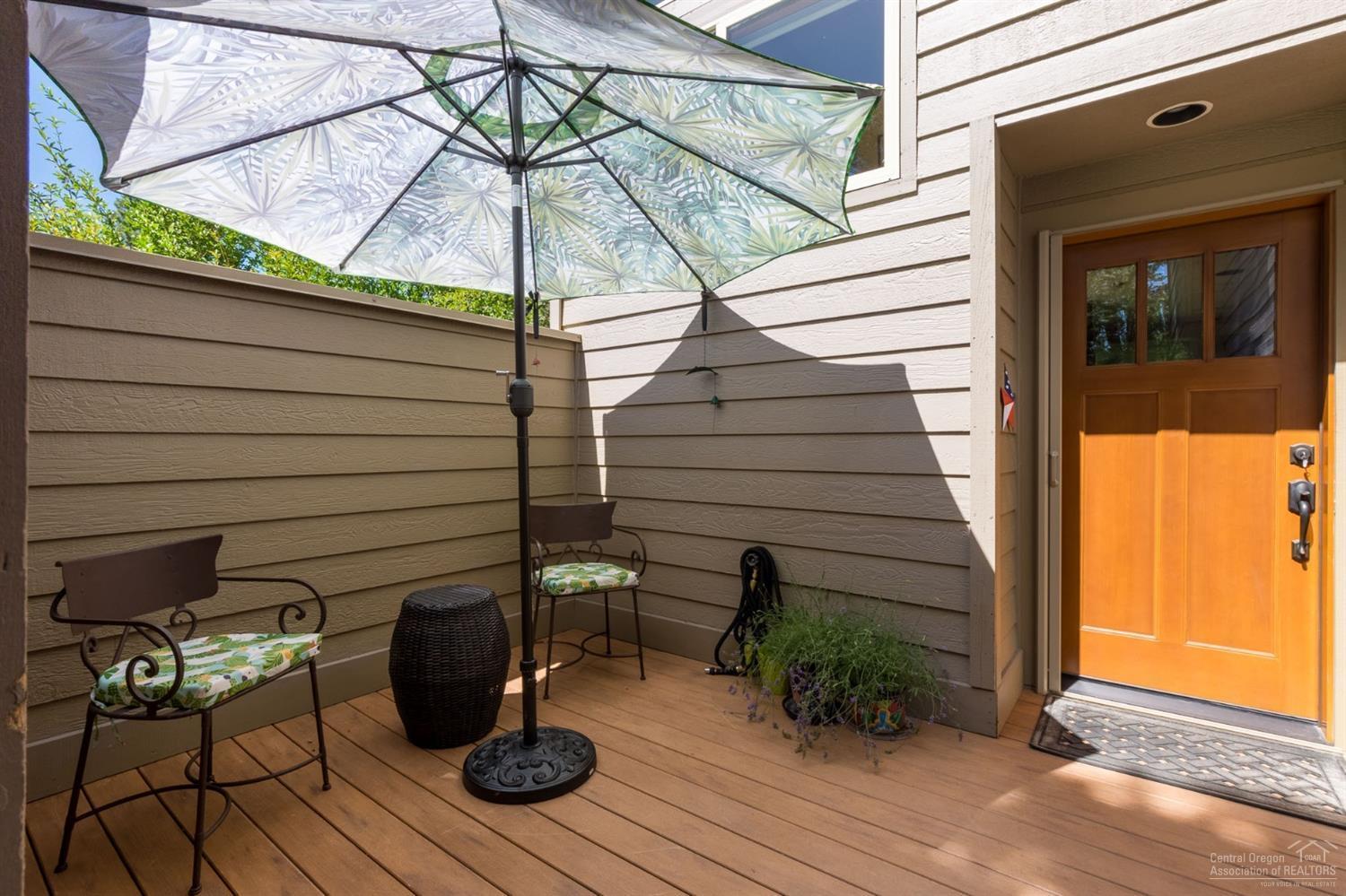 17651 Bittern Lane Sunriver, OR 97707 - Photo 24 of 25 The front deck is enclosed and offers it