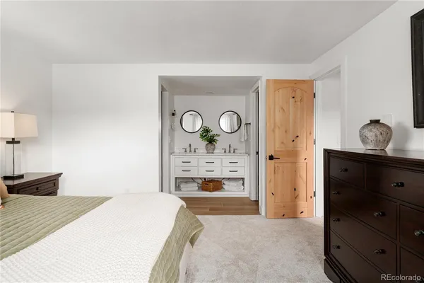 a room with furniture and a window