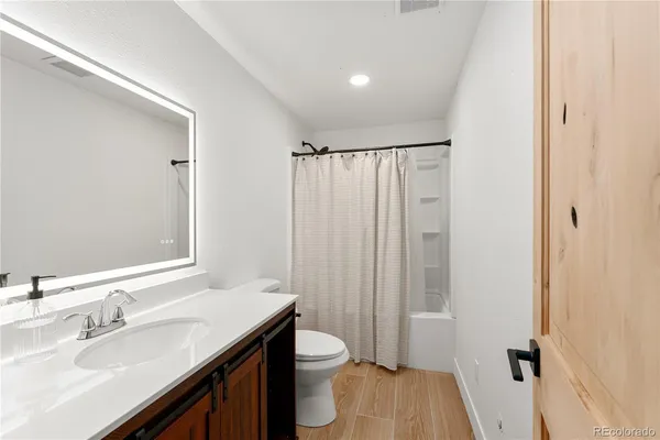 a view of outdoor space with deck