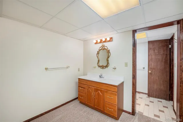 a room with storage and utility