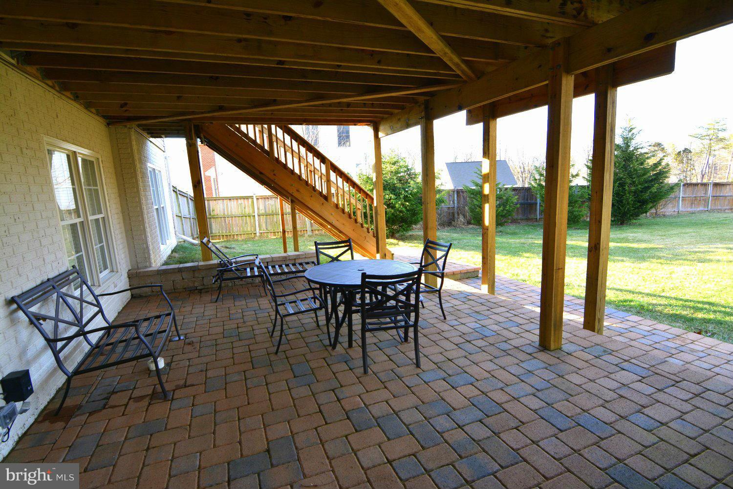 13242 Braddock Road Clifton, VA 20124 - Photo 27 of 30 covered paver patio