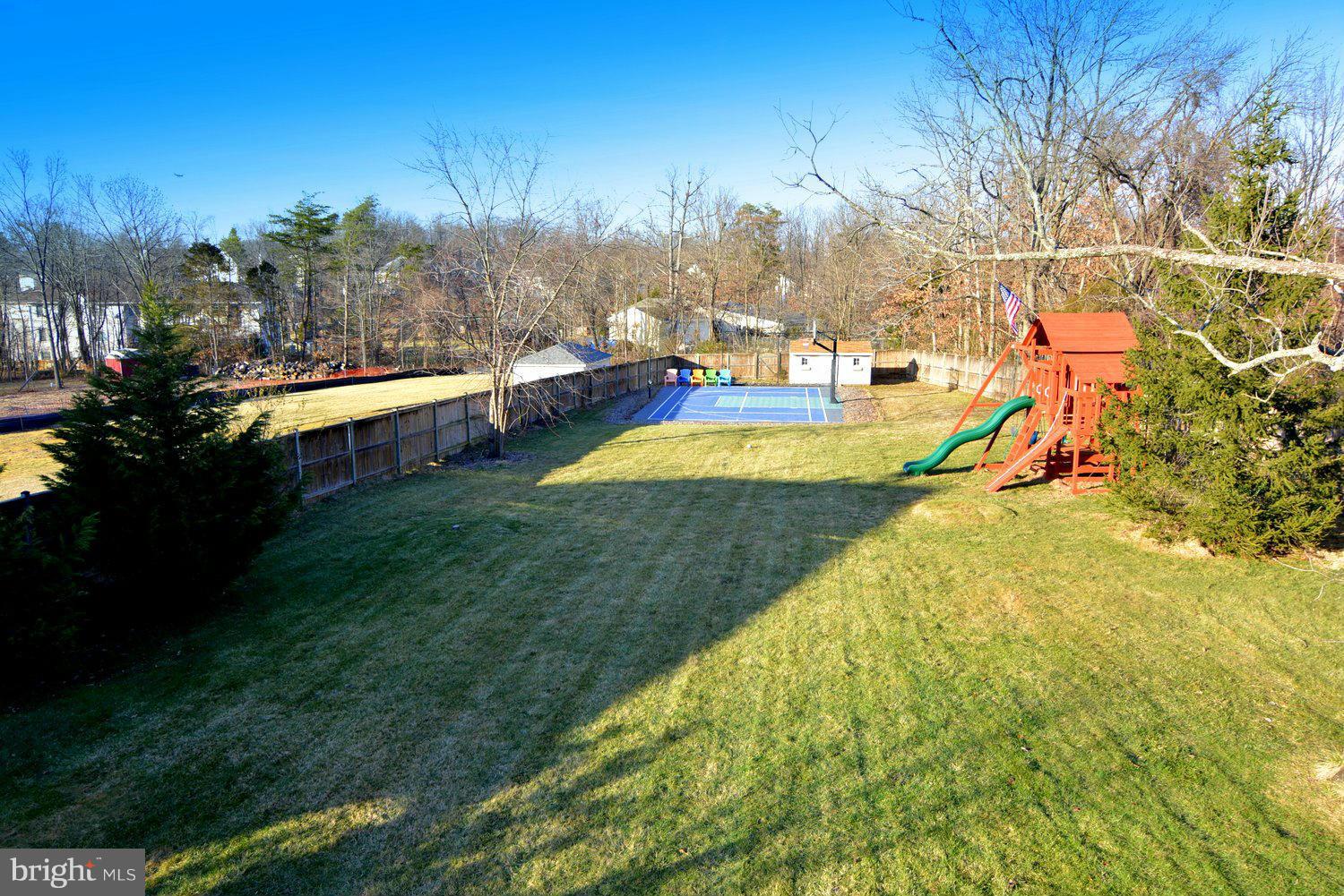 13242 Braddock Road Clifton, VA 20124 - Photo 30 of 30 fully fenced w/ sport court and playset