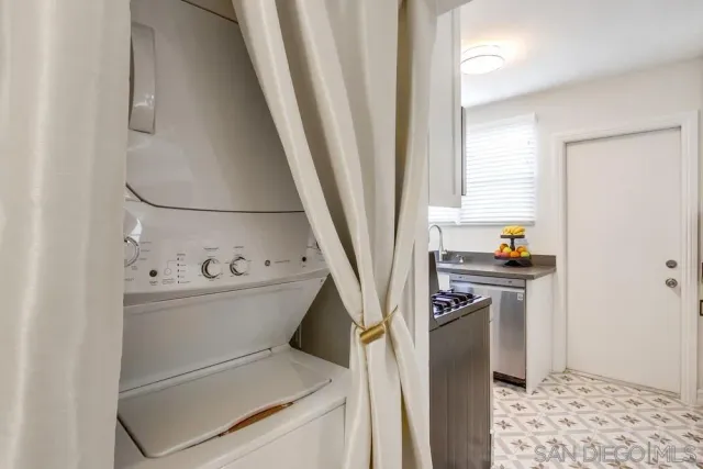 a view of a building from a window