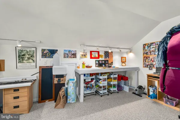 a view of storage and utility room