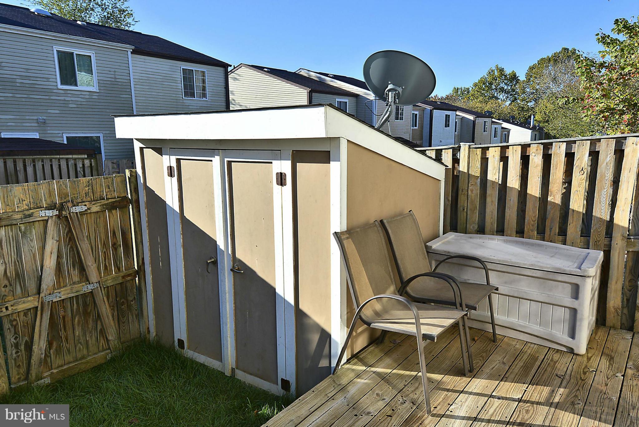 18 Cross Ridge Court Germantown, MD 20874 - Photo 21 of 30 Deck, Fully fenced rear yard, shed WOW!!