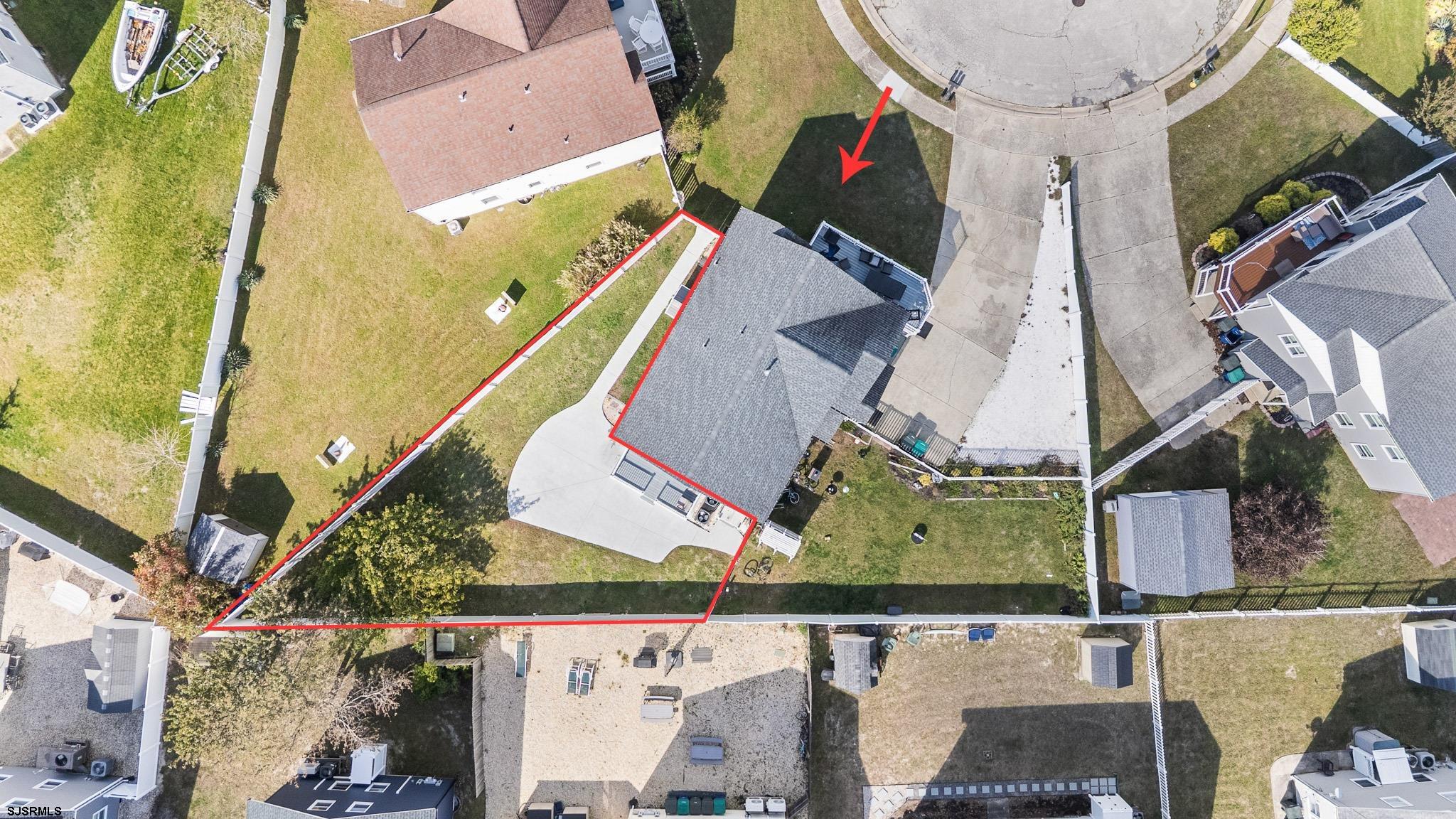 7 A Lighthouse Cove, Unit A Brigantine, NJ 08203 - Photo 27 of 31 an aerial view of houses with trees