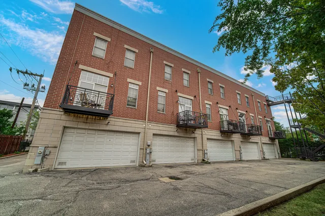 a view of building with a street