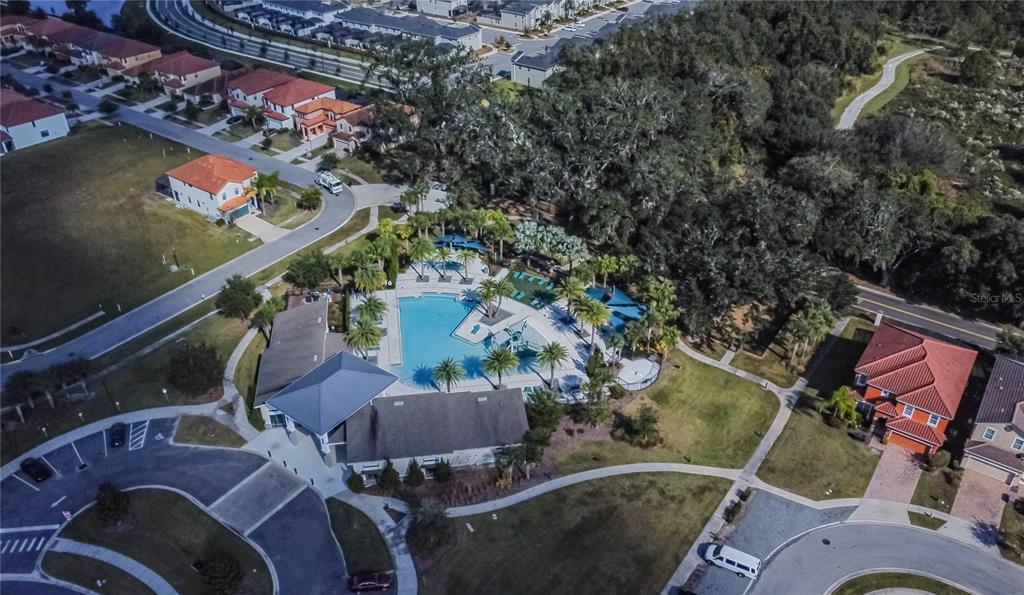 2528 Dharma Circle Kissimmee, FL 34746 - Photo 44 of 46 an aerial view of a house outdoor space
