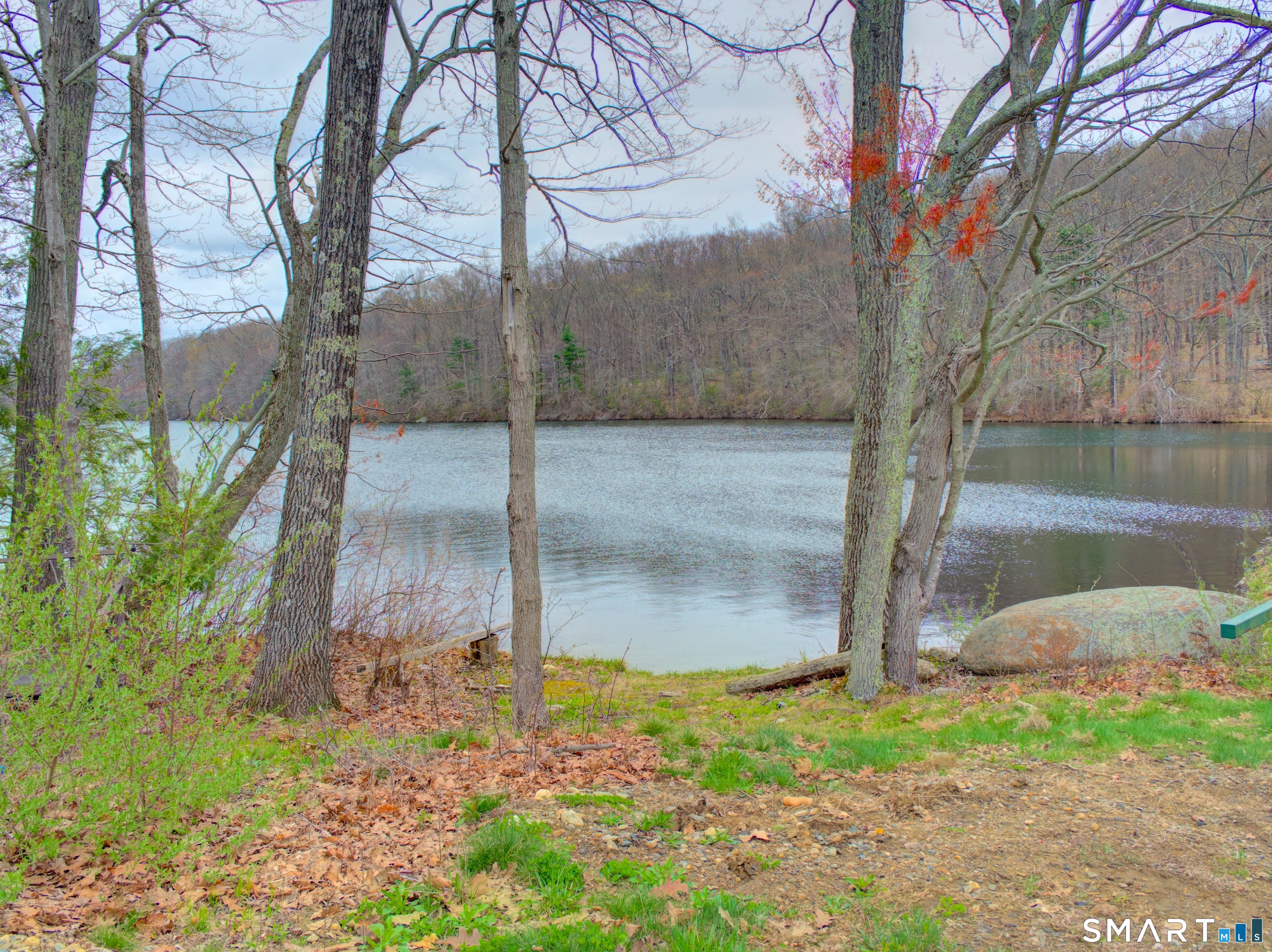 592 Ference Road Ashford, CT 06278 - Photo 3 of 33 Morey Pond. State Owned pond with Dam. State is responsible for the Dam Maintenance.