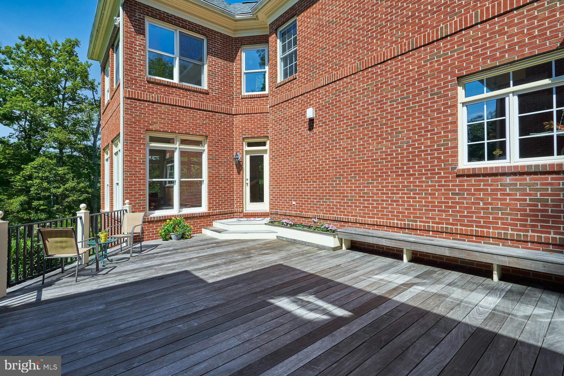 10300 Hampton Road Fairfax Station, VA 22039 - Photo 68 of 89 Deck Off Kitchen with Water Views