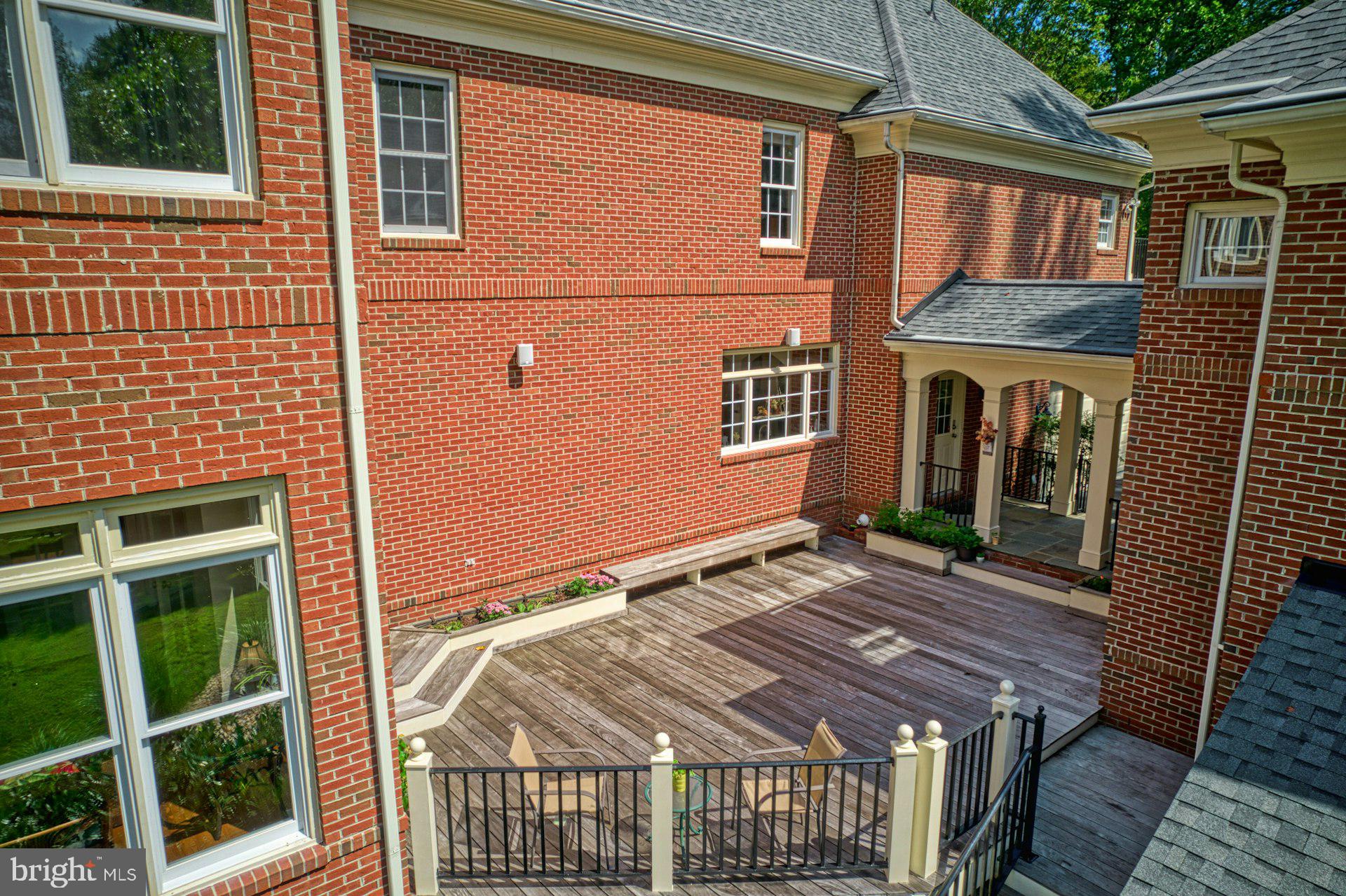 10300 Hampton Road Fairfax Station, VA 22039 - Photo 69 of 89 Deck Off Kitchen with Water Views