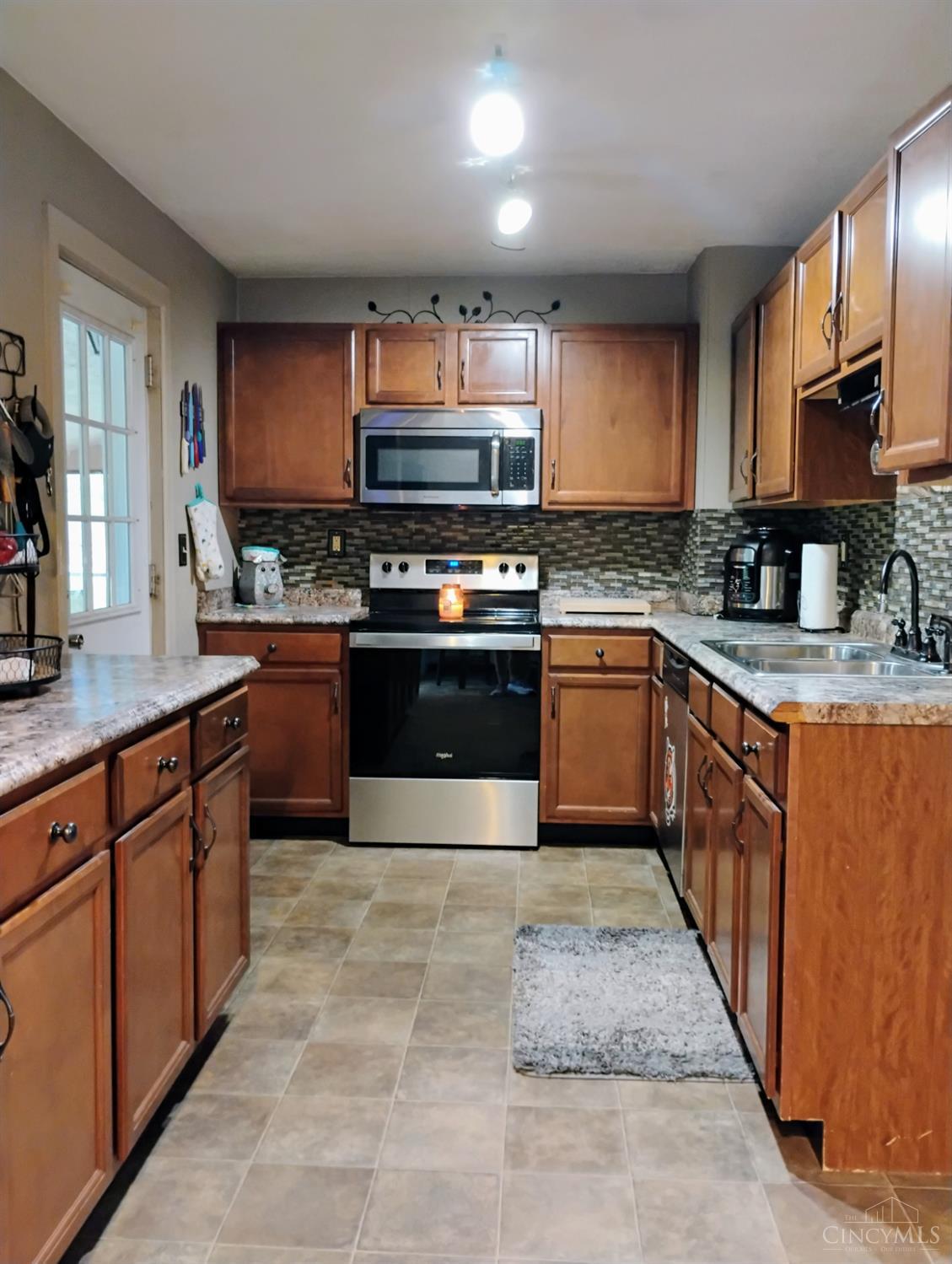 5125 Hamilton Cleves Road Cleves, OH 45002 - Photo 15 of 16 Updated kitchen with extra counter space & storage. Walk out to screened porch