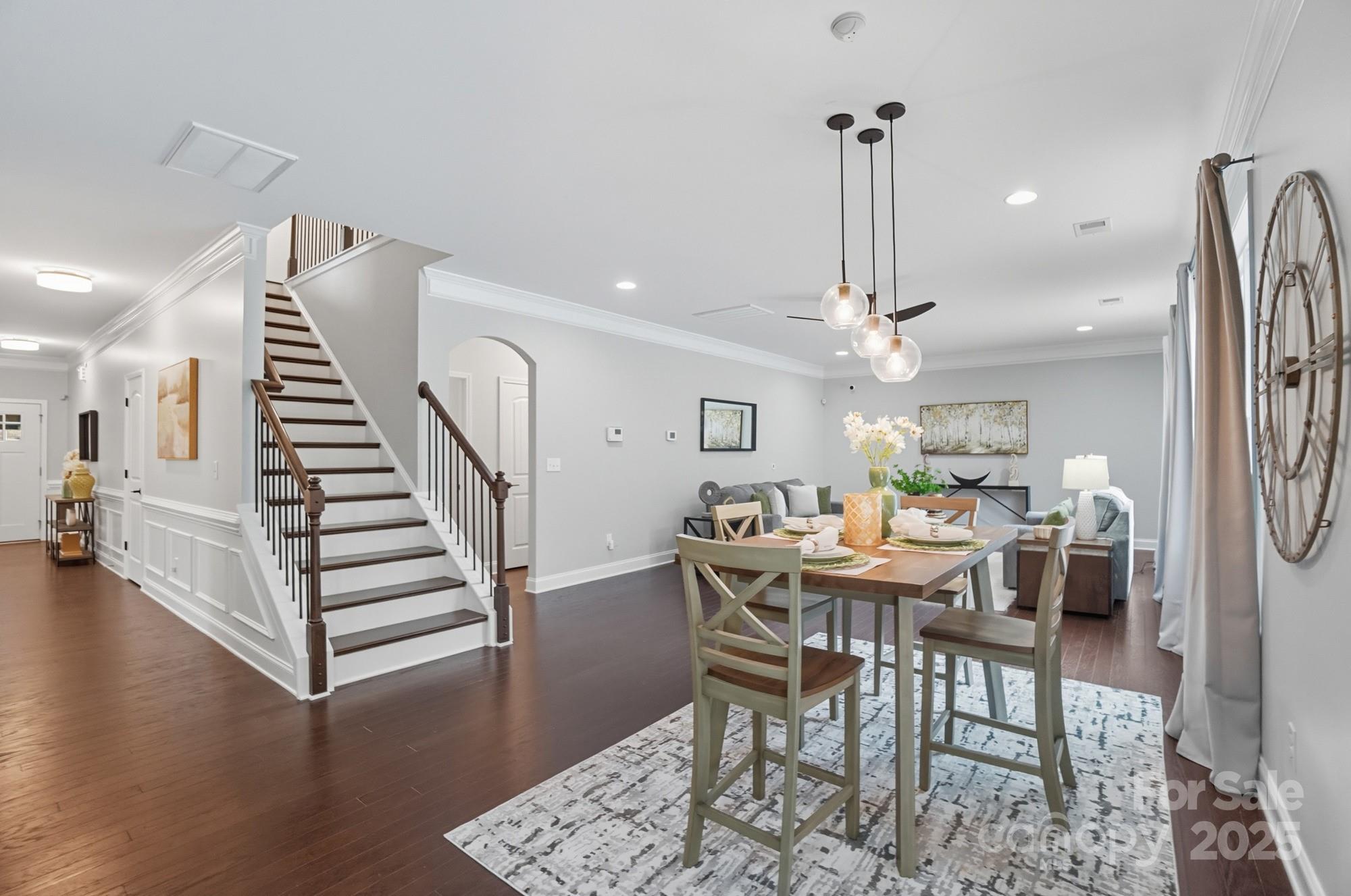 310 Annatto Way Fort Mill, SC 29708 - Photo 21 of 48 a view of a dining room with furniture and wooden floor