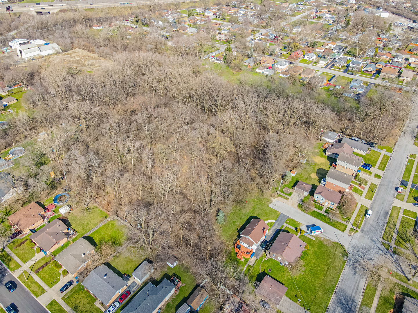 14301 Hamlin Avenue Midlothian, IL 60445 - Photo 2 of 9 an aerial view of residential house with outdoor space and parking