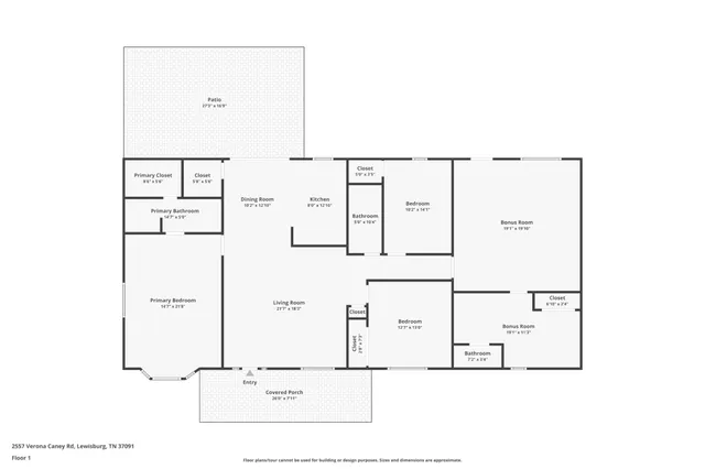 $350,000 | 2557 Verona Caney Road, Lewisburg, TN 37091