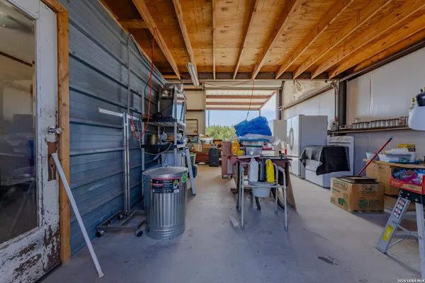 a view of storage and utility room