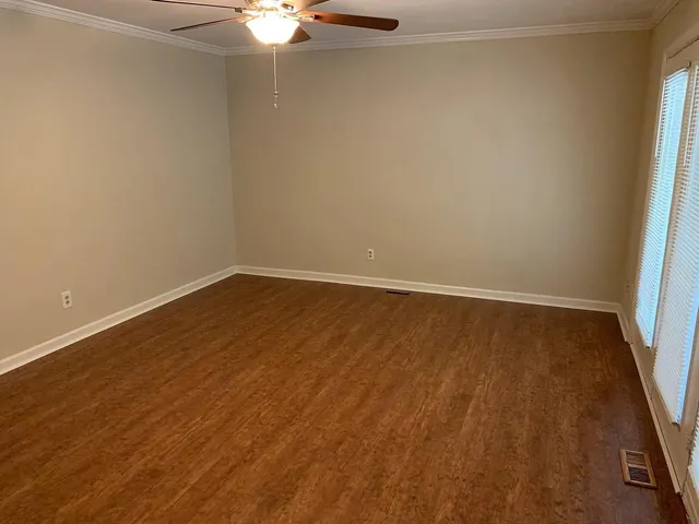 wooden floor in an empty room