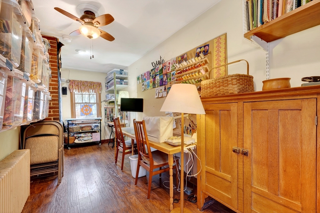 49 Pond Street Westwood, MA 02090 - Photo 13 of 36 a view of a dining room with furniture window and wooden floor