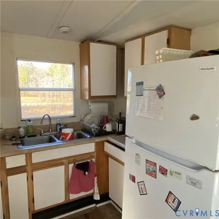 a view of room with air conditioner and window