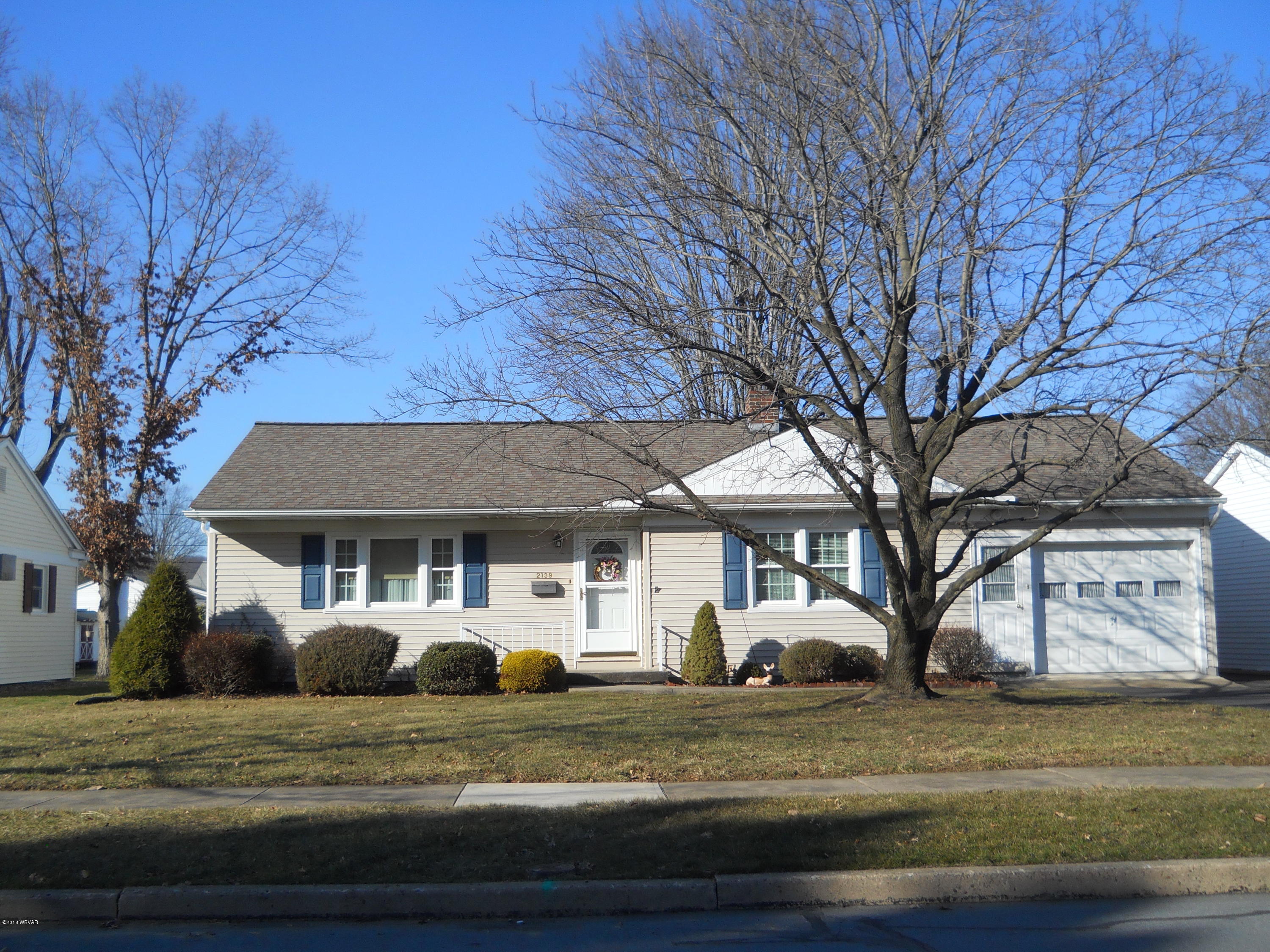 2139 Reed Street Williamsport, PA 17701 - Photo 1 of 21 Front View