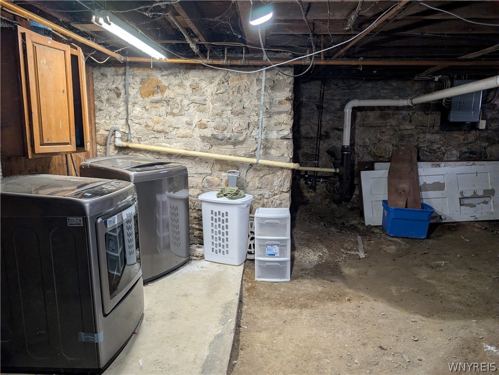 72 North Center Street Perry, NY 14530 - Photo 37 of 46 Basement Laundry floor