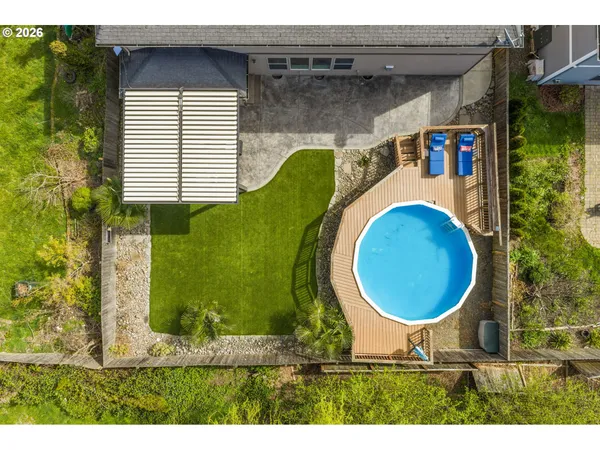 a view of outdoor space and yard