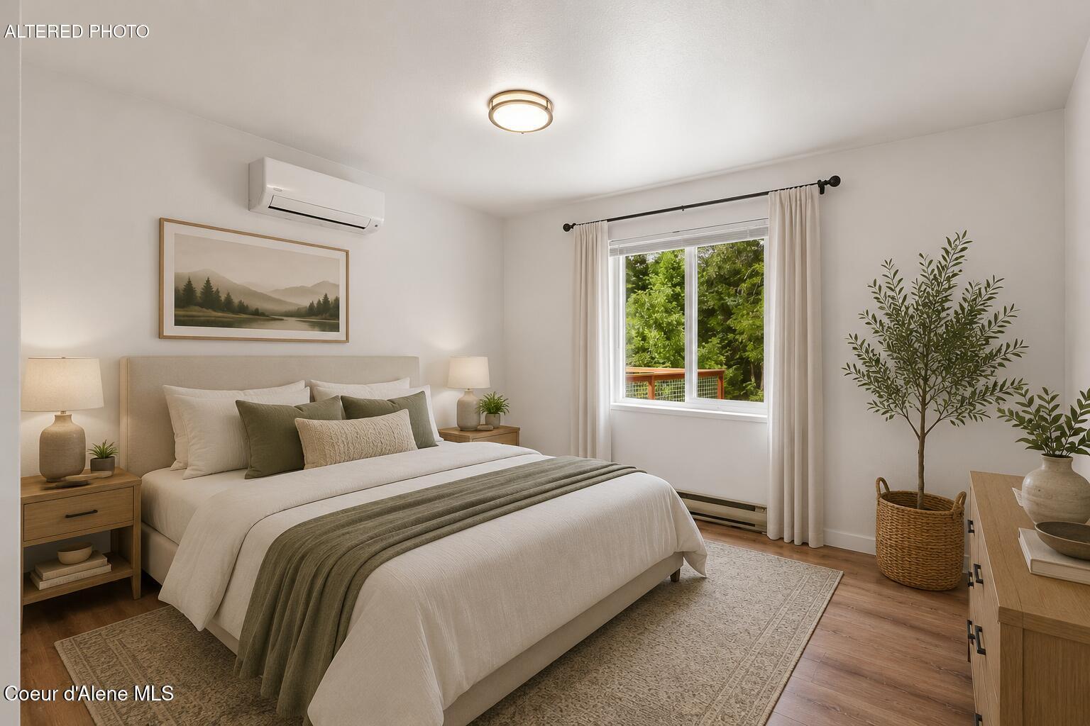 948 North Wrenco Road Sandpoint, ID 83864 - Photo 18 of 37 Virtually Staged Bedroom 1