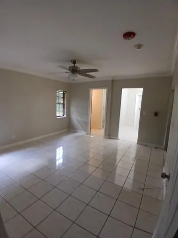 a view of livingroom and window