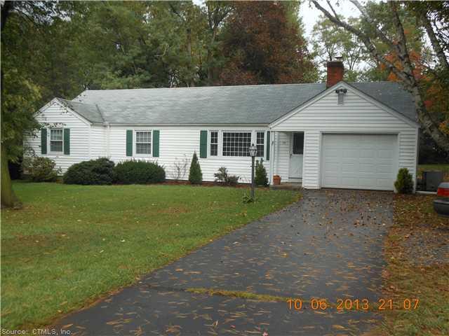 73 Elm Tree Road Glastonbury, CT 06033 - Photo 1 of 1 Exterior Front. NEIGHBORHOOD SETTING ON ELM TREE ROAD