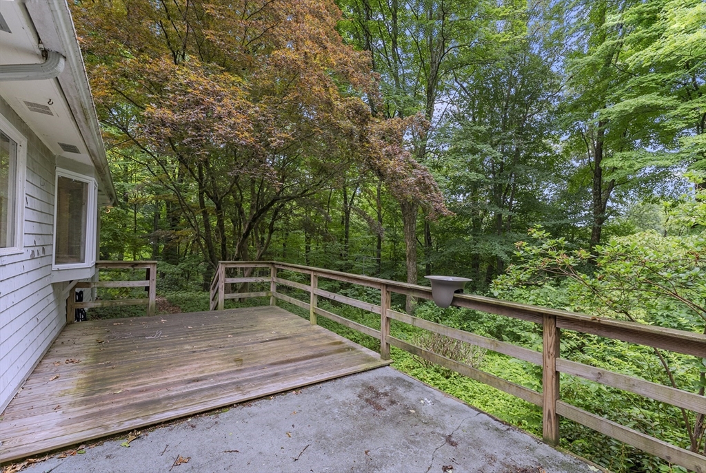 505 Mountain Road Wilbraham, MA 01095 - Photo 34 of 35 a view of a bench in a backyard