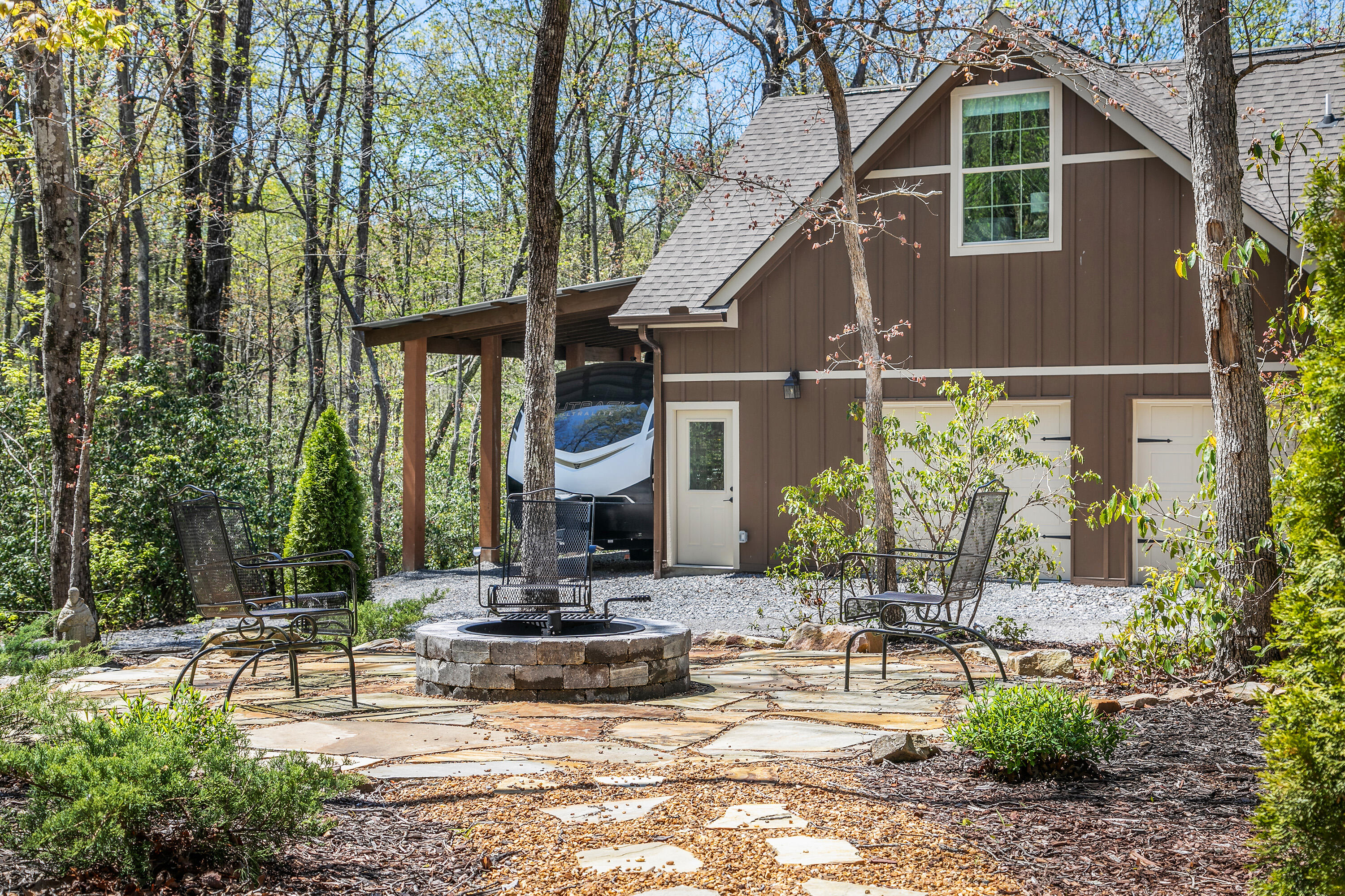 216 Browhaven Lane Rising Fawn, GA 30738 - Photo 5 of 39 216 Browhaven Ln_Exterior_Front Firepit