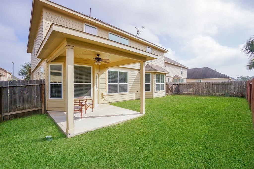 25015 Diamond Ranch Drive Katy, TX 77494 - Photo 27 of 27 a view of house with backyard