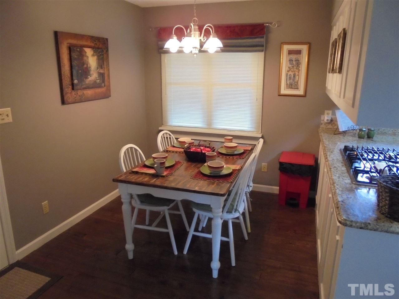 182 Dyking Road Louisburg, NC 27549 - Photo 8 of 25 Breakfast room is conveniently located beside the kitchen and dining room!