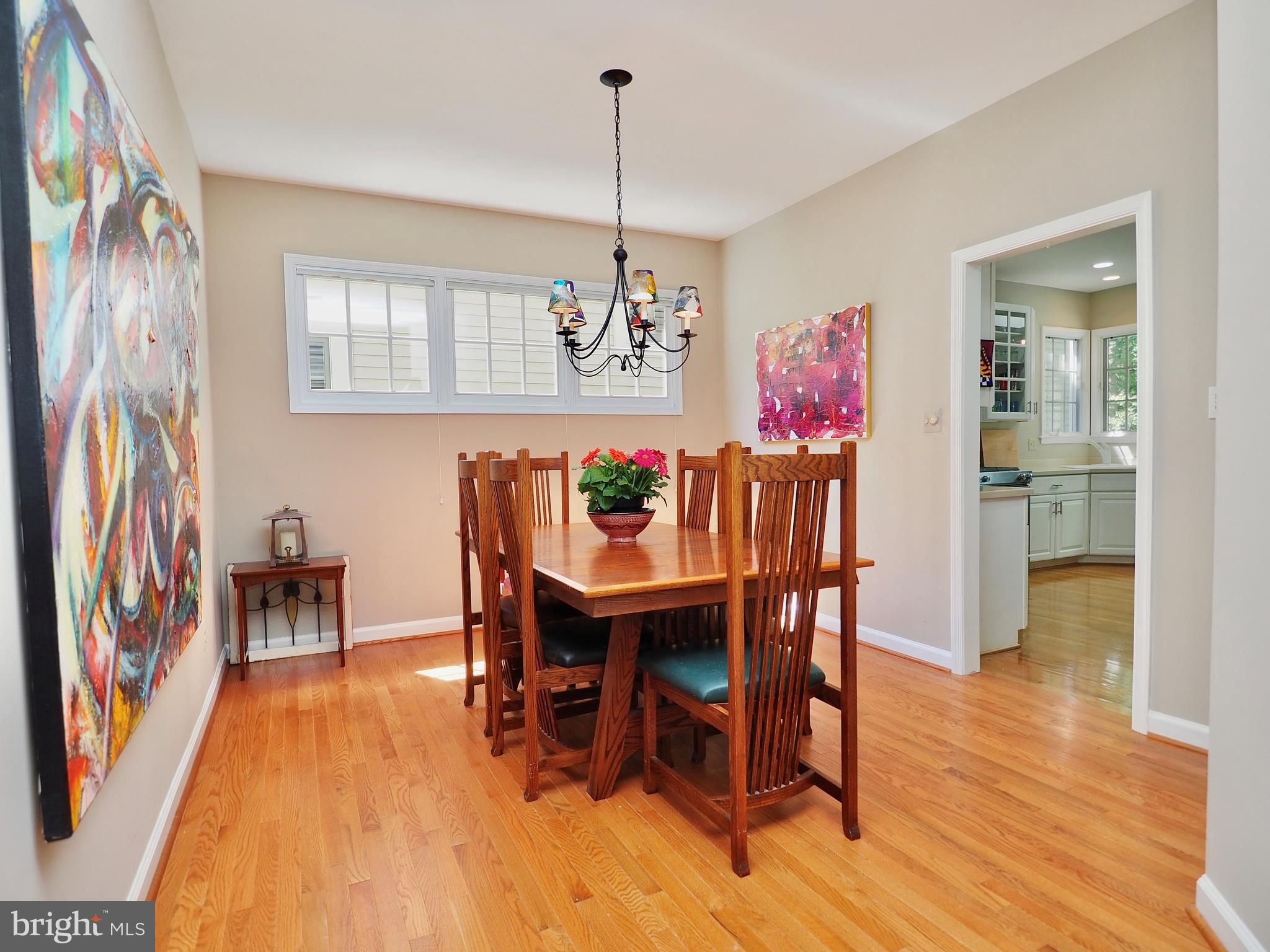 1312 Red Hawk Circle Reston, VA 20194 - Photo 21 of 48 Dining room with new hardwood floors