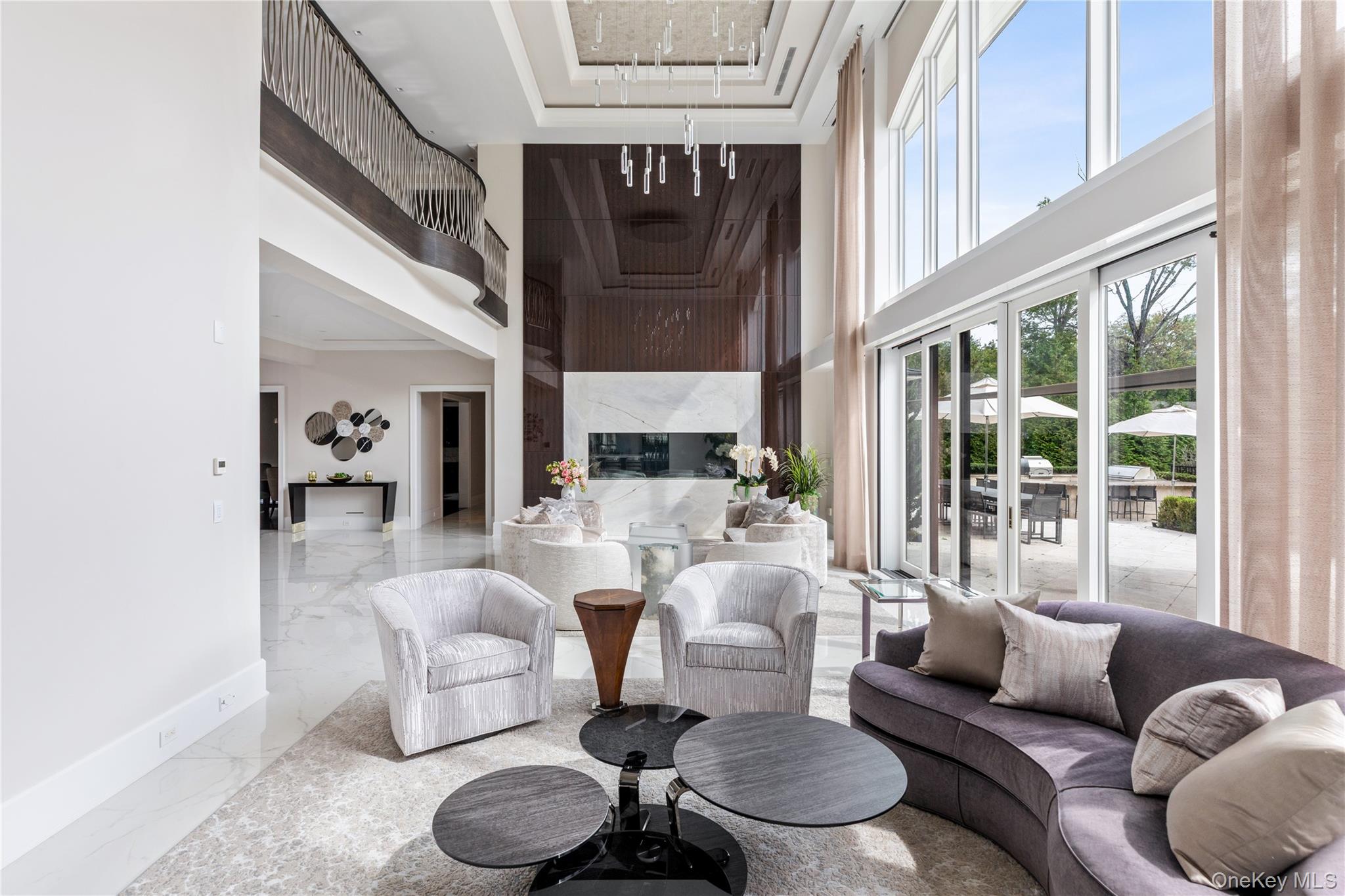 53 Simonson Road Glen Head, NY 11545 - Photo 11 of 43 a living room with furniture and a large window