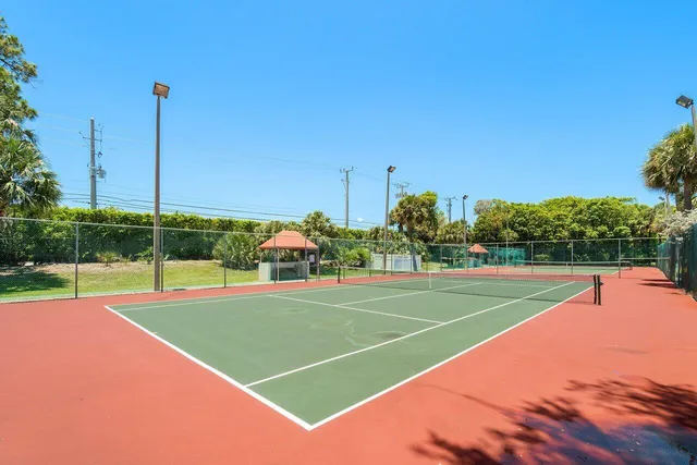 a view of a tennis court