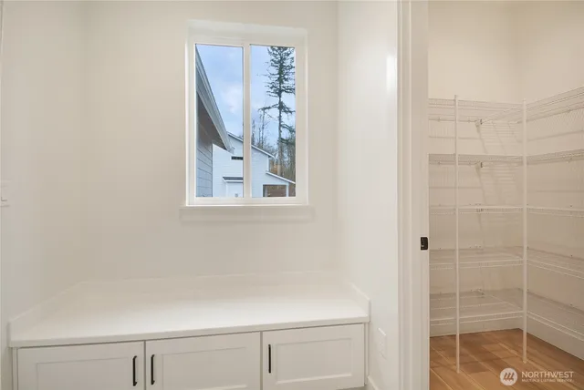 a close up of a mirror