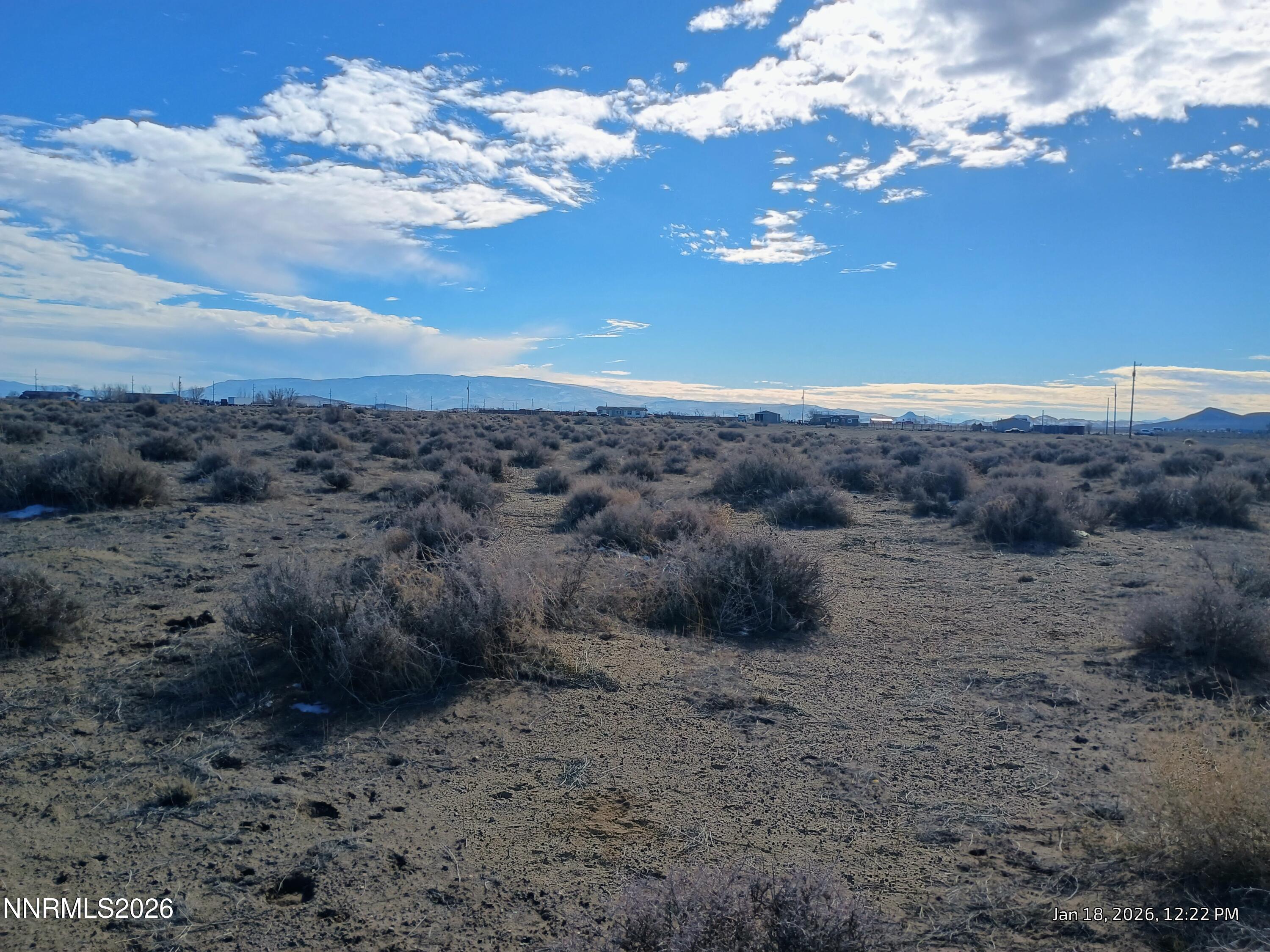 3810 Ft Churchill Street Silver Springs, NV 89429 - Photo 7 of 14 a view of a dry yard with lots of bushes