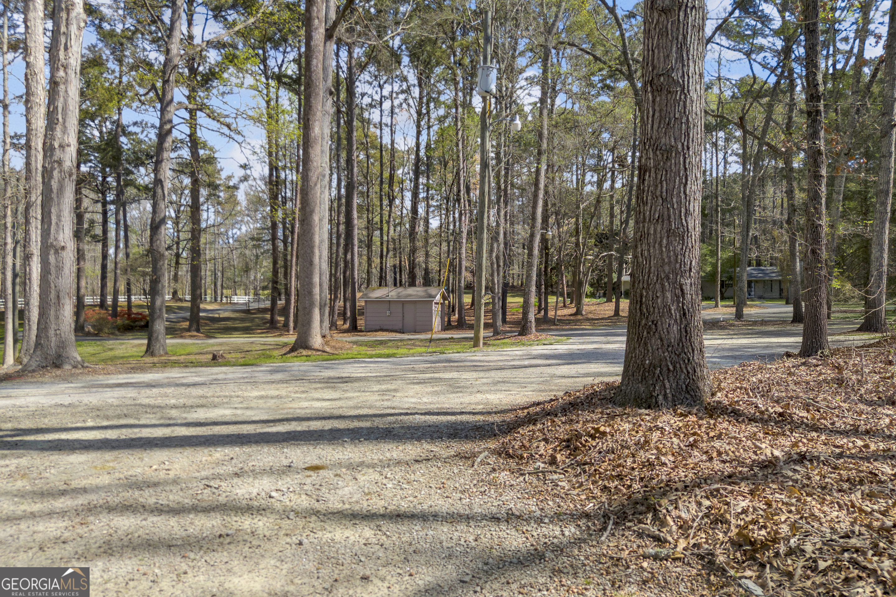 342 Brown Bridge Road Auburn, GA 30011 - Photo 31 of 74 a view of a yard with large trees