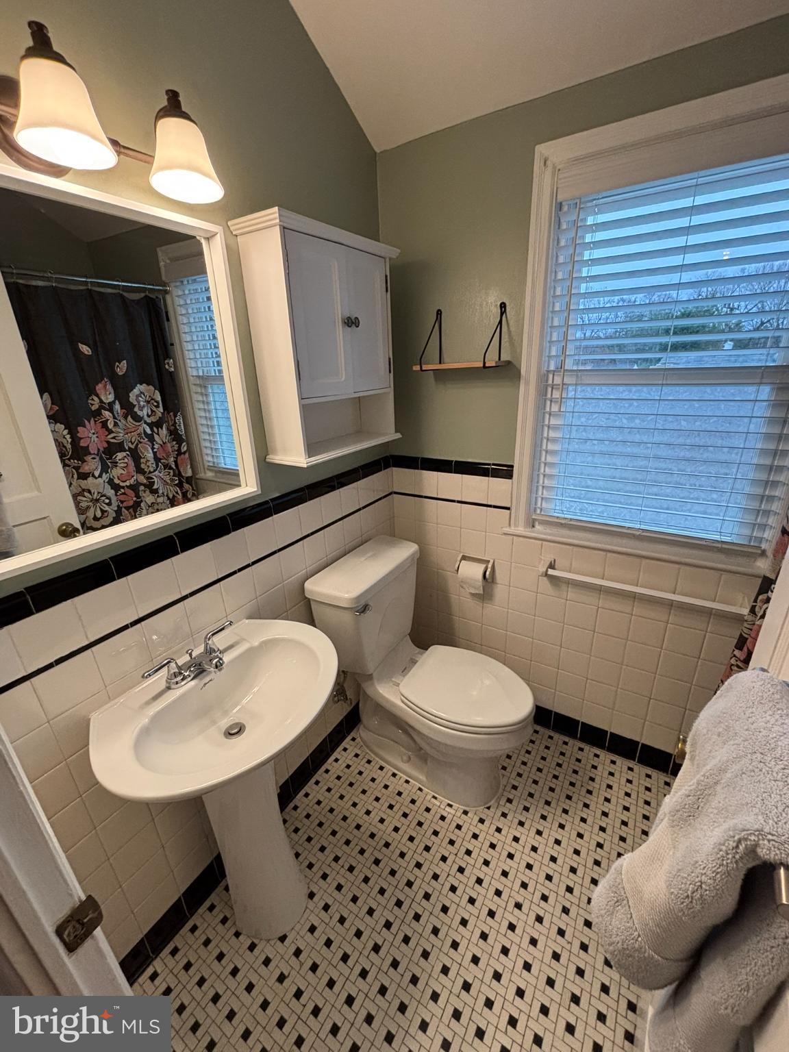 2803 Albemarle Drive Alexandria, VA 22303 - Photo 15 of 21 Charming bathroom with vintage tile accents.